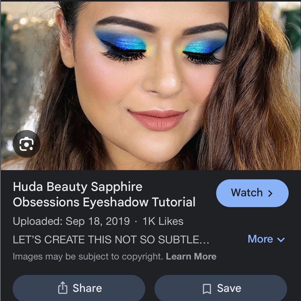 π©΅ππ beauty obsessions eyeshadow palette π¨ in blueππ¦π«πΎποΈποΈπππ π - Picture 3 of 4